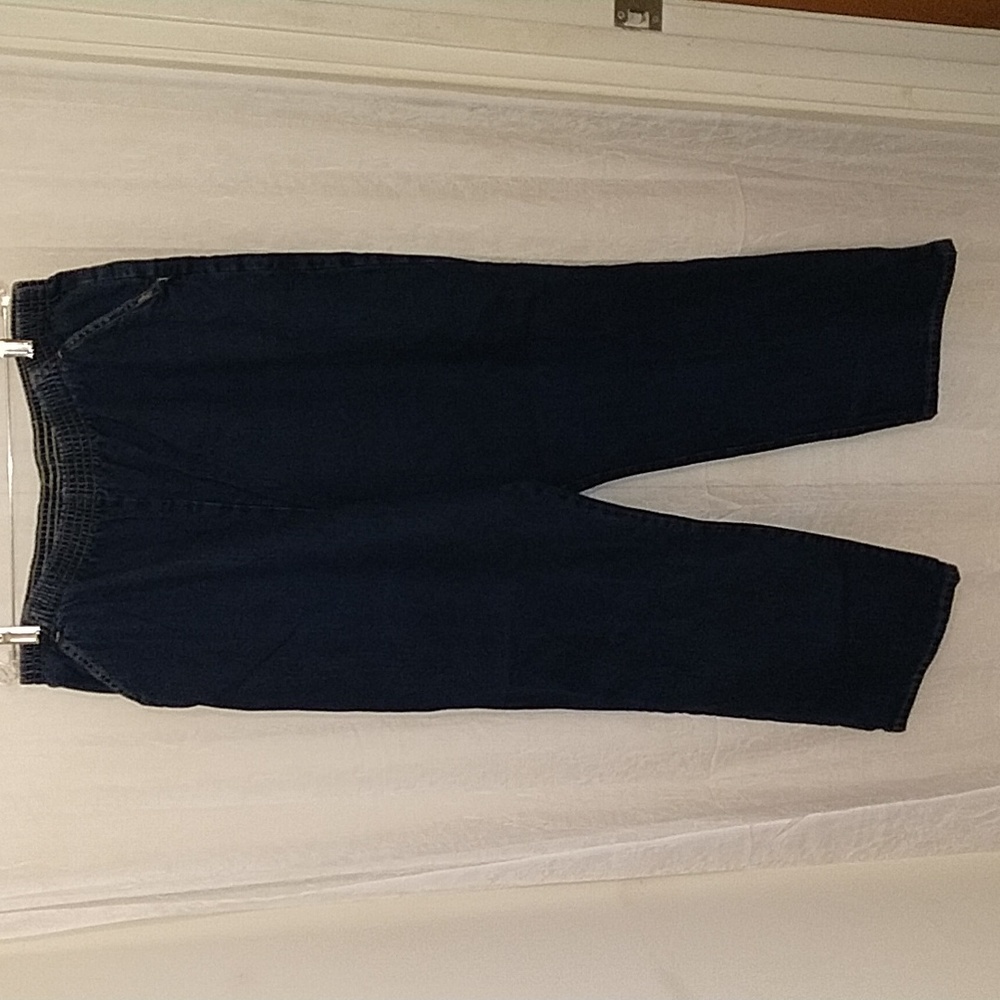 Chic Jeans sz 22 W Petite blue with elastic waist
